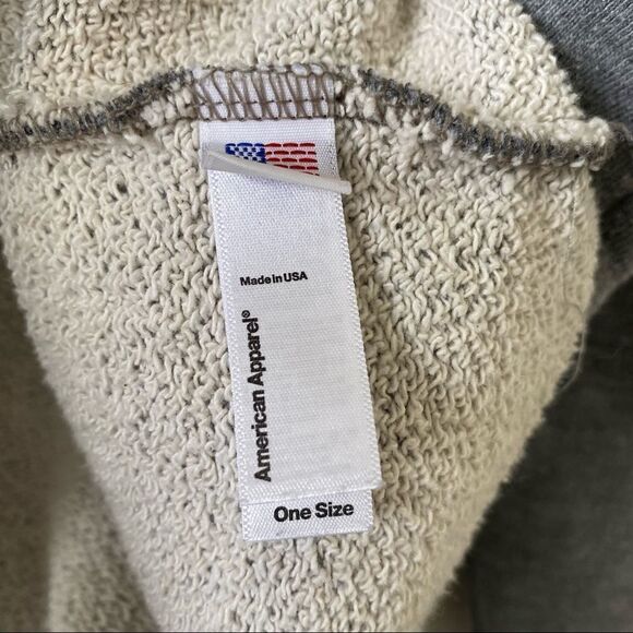 AMERICAN Apparel-Lake Like Raw Edge Pullover Sweater - Picture 6 of 6